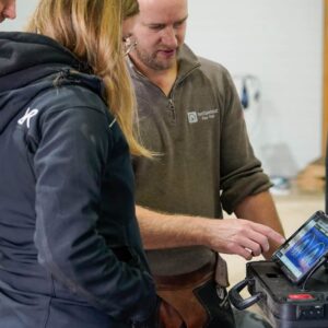 Hoefconsult bewegingsanalyse paard Hoefspecialist Klaas Feuth